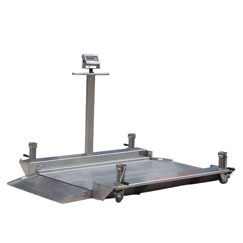 304不銹鋼雙層可移動平臺秤